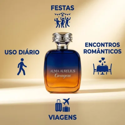 Perfume Masculino CORAGEM ALMA AURELIUS EDP 108ml