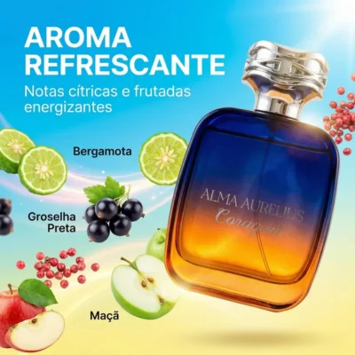 Perfume Masculino CORAGEM ALMA AURELIUS EDP 108ml