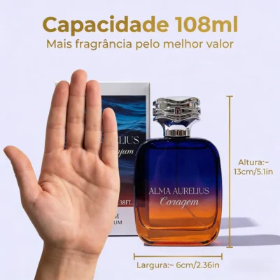 Perfume Masculino CORAGEM ALMA AURELIUS EDP 108ml