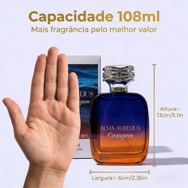Perfume Masculino CORAGEM ALMA AURELIUS EDP 108ml