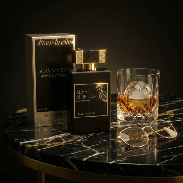 Perfume Masculino LEãO FEROZ ALMA AURELIUS Intensa 100ml