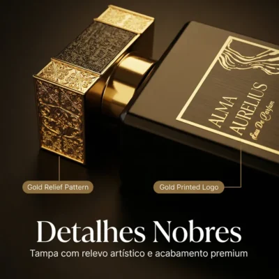 Perfume Masculino LEãO FEROZ ALMA AURELIUS Intensa 100ml