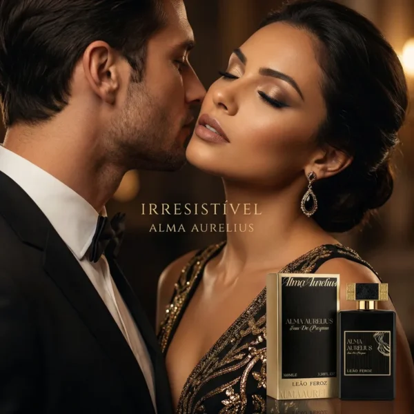 Perfume Masculino LEãO FEROZ ALMA AURELIUS Intensa 100ml